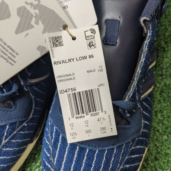 BRAND NEW ADIDAS RIVALRY LOW 86 Mens Size 12.5‎ UNRELEASED NY YANKEES RARE - Picture 11 of 13